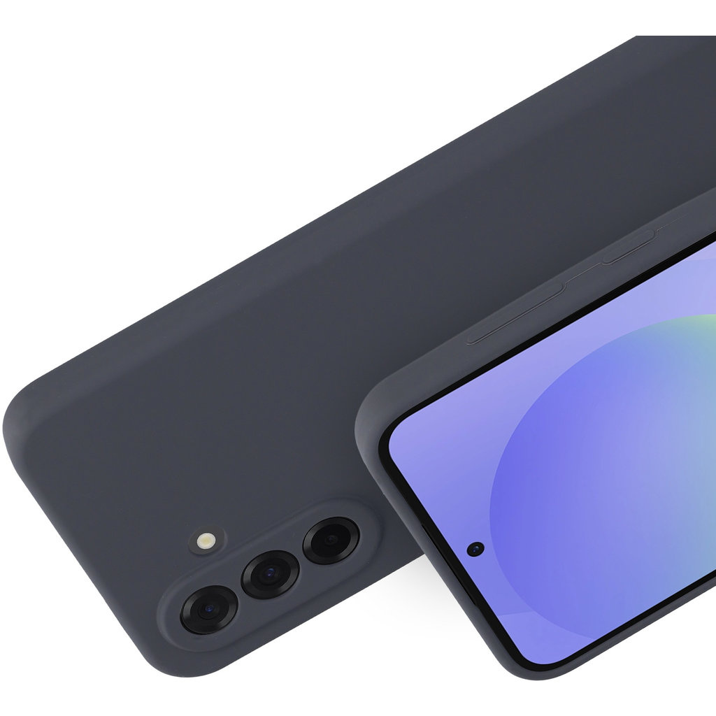 Mobiparts Mobiparts Siliconen Cover voor Samsung Galaxy A36 - Urban Grey