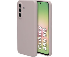 Mobiparts Mobiparts Silicone Cover voor Samsung Galaxy A56 - Soft Salmon