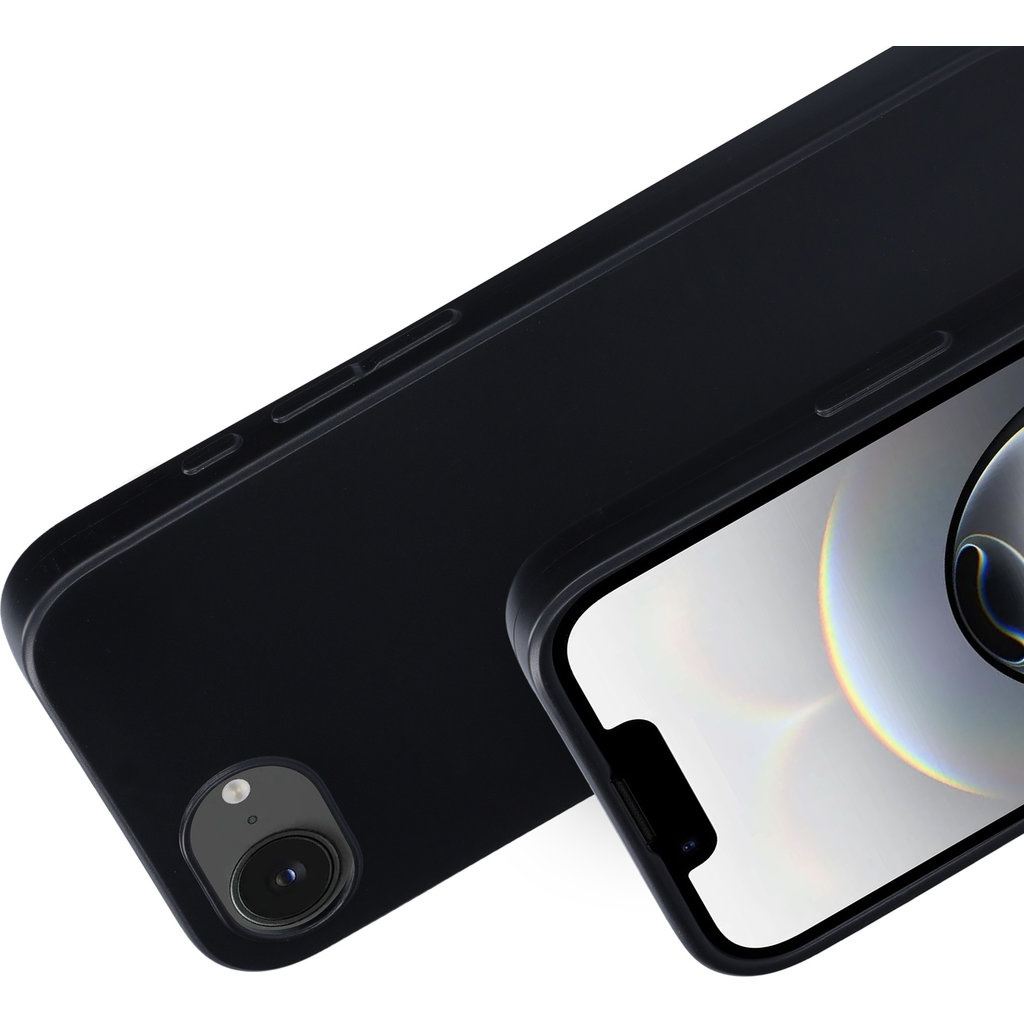 Mobiparts Mobiparts Classic TPU Hoesje voor iPhone 17e / 16e - Mat Zwart