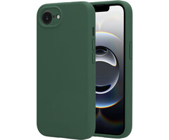 Mobiparts Mobiparts Silicone Cover voor Apple iPhone 17e / 16e - Forest Green
