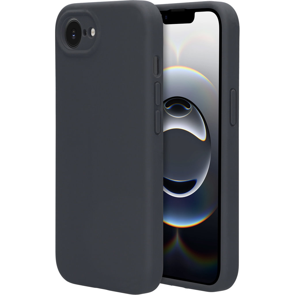 Mobiparts Mobiparts Siliconen Hoesje voor iPhone 16e / 17e - Urban Grey
