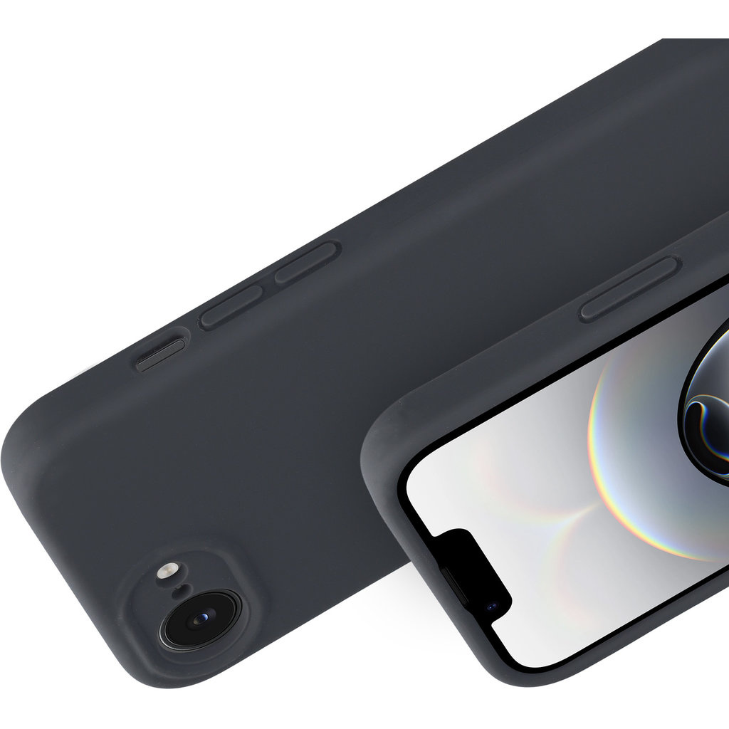Mobiparts Mobiparts Siliconen Hoesje voor iPhone 16e / 17e - Urban Grey