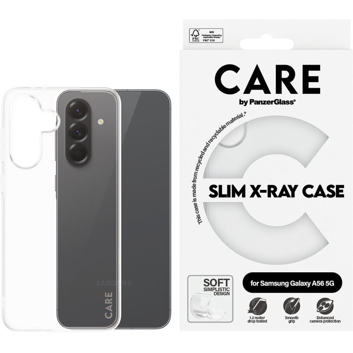 CARE by PanzerGlass CARE by PanzerGlass Fashionable Case Transparent X-Ray Soft Basic Samsung A56