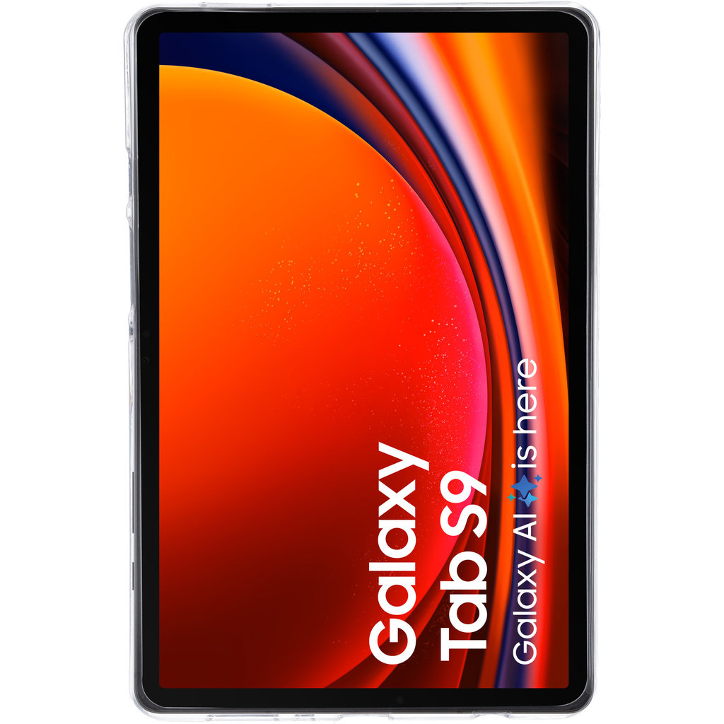 Mobiparts Mobiparts TPU Hoes voor Samsung Galaxy Tab S9 / S9 FE - Transparant
