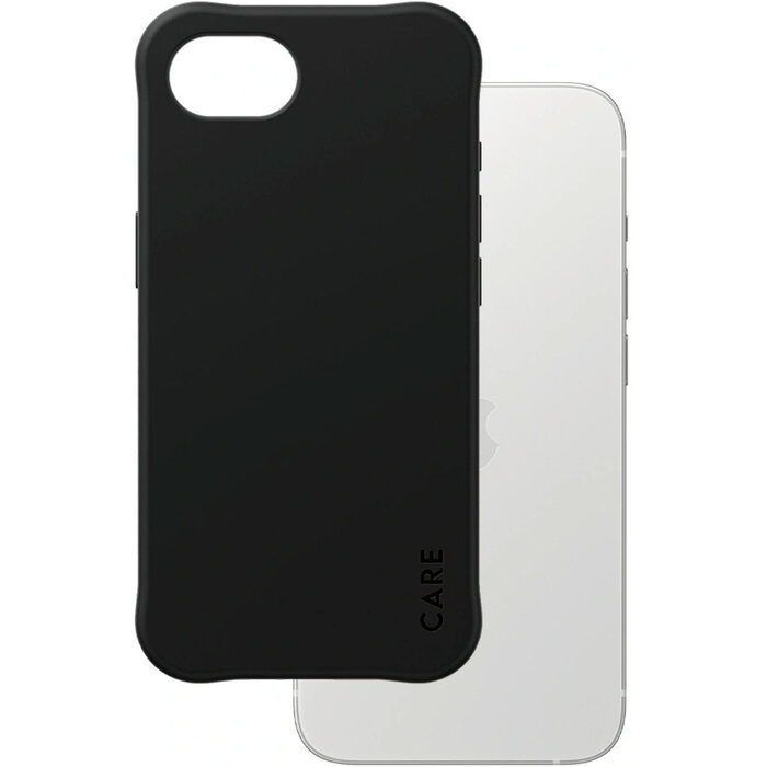 CARE by PanzerGlass PanzerGlass CARE Samba MagSafe Hoesje voor iPhone 17e en 16e - Zwart