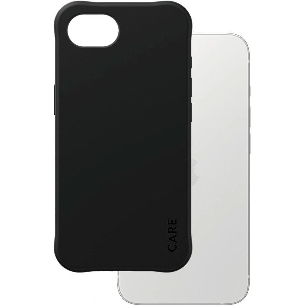 CARE by PanzerGlass PanzerGlass CARE Samba MagSafe Hoesje voor iPhone 17e en 16e - Zwart