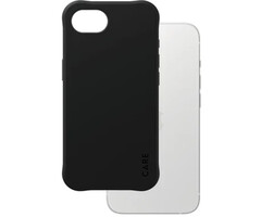 CARE by PanzerGlass PanzerGlass CARE Samba MagSafe Hoesje voor iPhone 17e / 16e - Transparant/Wit