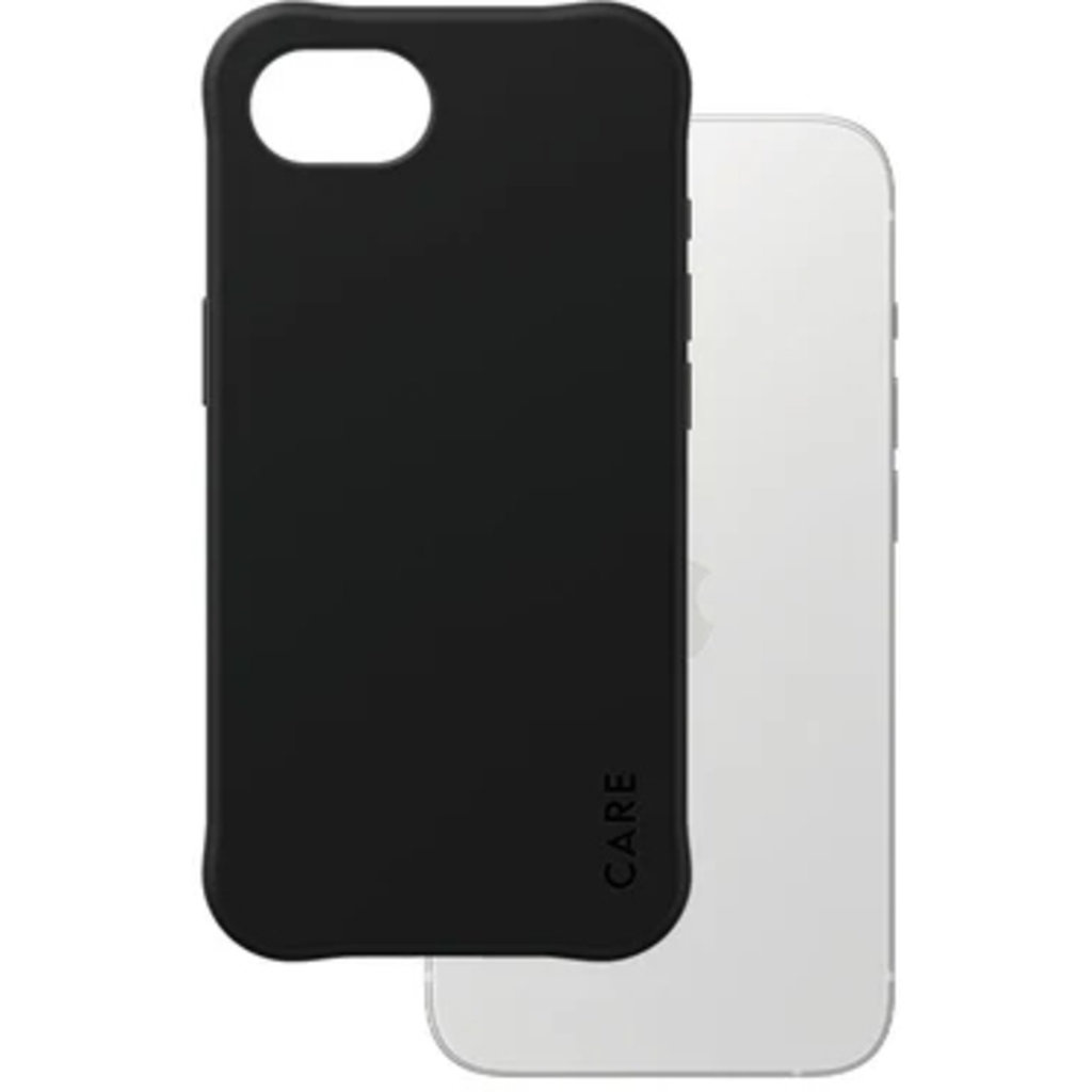 CARE by PanzerGlass PanzerGlass CARE Samba MagSafe Hoesje voor iPhone 17e / 16e - Transparant/Wit