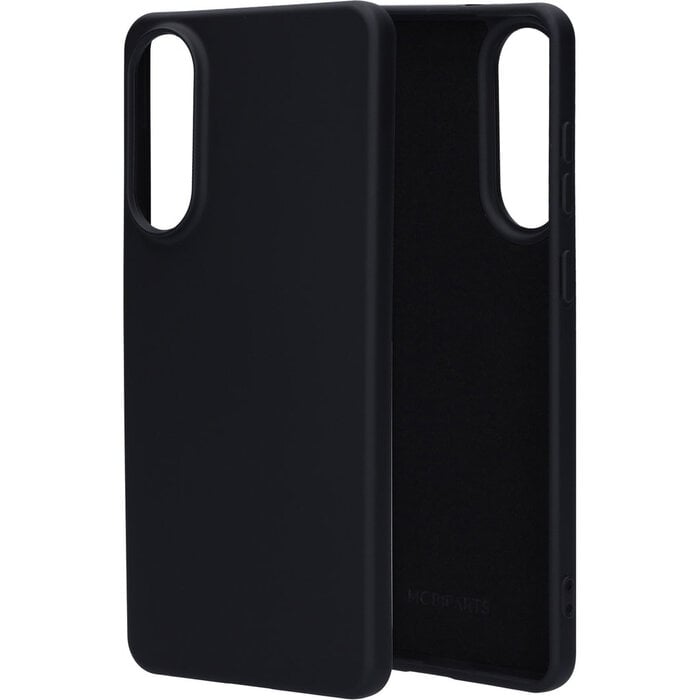 Mobiparts Mobiparts Silicone Cover Samsung Galaxy S25 Edge Black