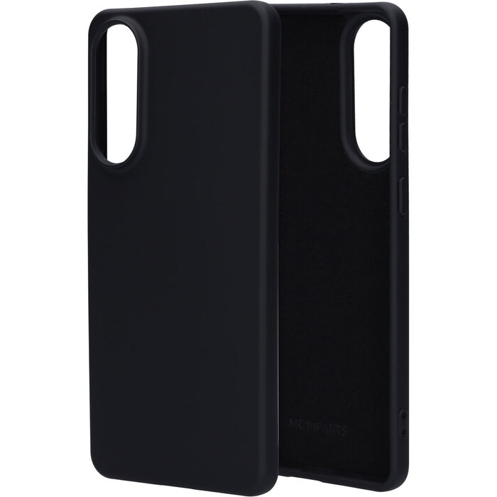 Mobiparts Mobiparts Silicone Cover voor Samsung Galaxy S25 - Zwart