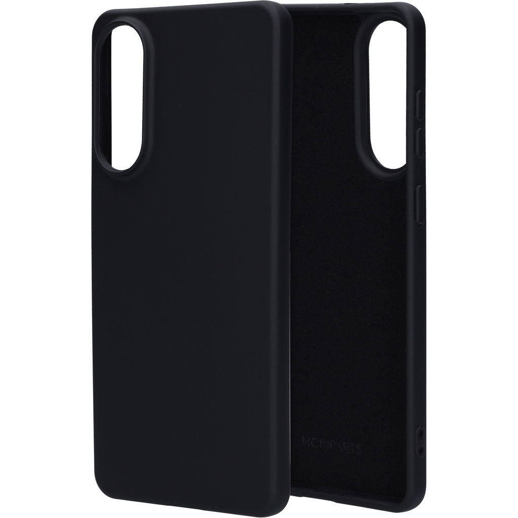 Mobiparts Mobiparts Silicone Cover voor Samsung Galaxy S25 - Zwart