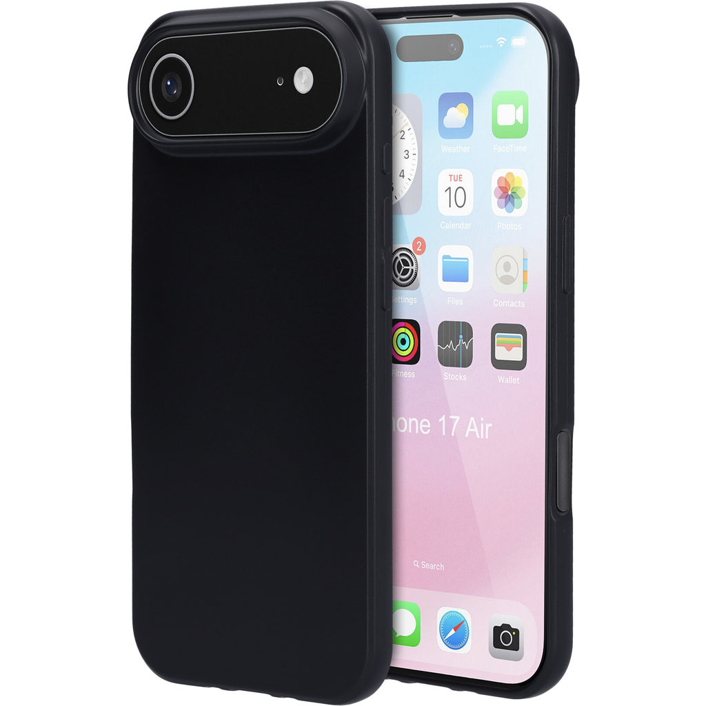 Mobiparts Mobiparts Classic TPU Case voor iPhone Air - Matzwart Back Cover