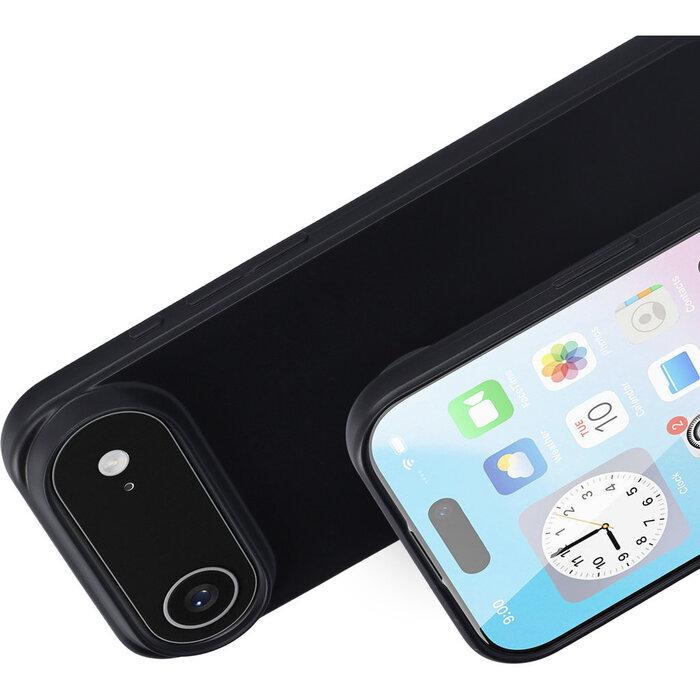 Mobiparts Mobiparts Classic TPU Case voor iPhone Air - Matzwart Back Cover