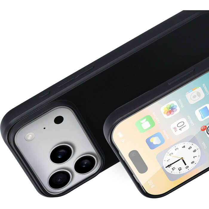 Mobiparts Mobiparts Classic TPU Case voor iPhone 17 Pro - Matzwart