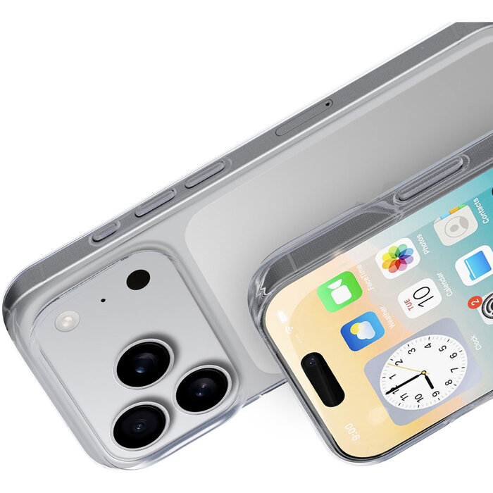 Mobiparts Mobiparts Classic TPU Hoesje voor Apple iPhone 17 Pro - Transparant