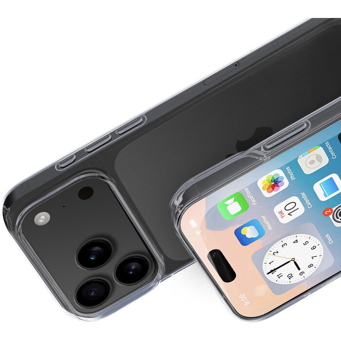 Mobiparts Mobiparts Classic TPU Hoesje voor iPhone 17 Pro Max - Transparant