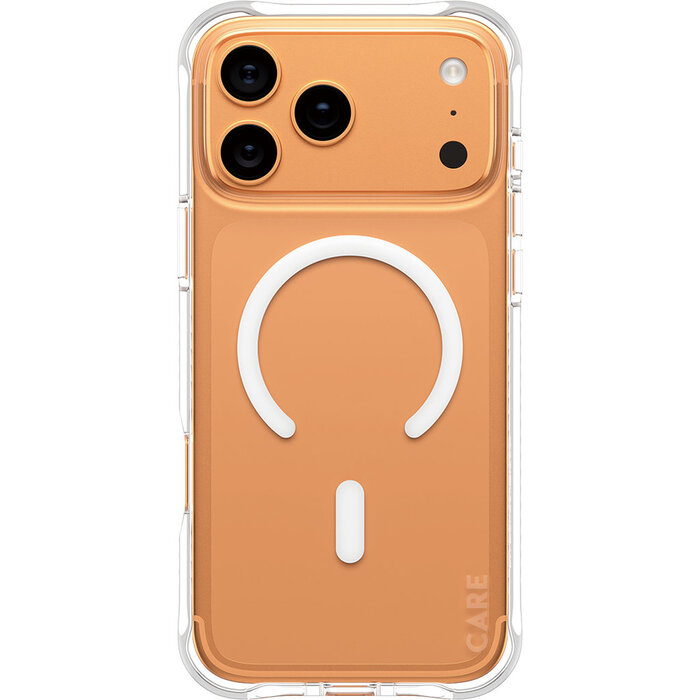 CARE by PanzerGlass PanzerGlass CARE Samba MagSafe Case iPhone 17 Pro Max - Transparant