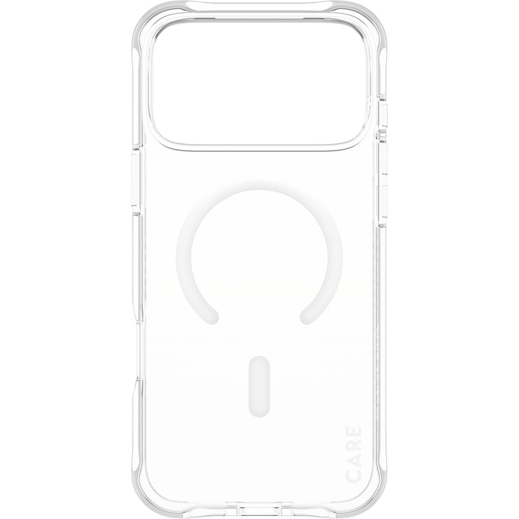 CARE by PanzerGlass PanzerGlass CARE Samba MagSafe Case iPhone 17 Pro Max - Transparant
