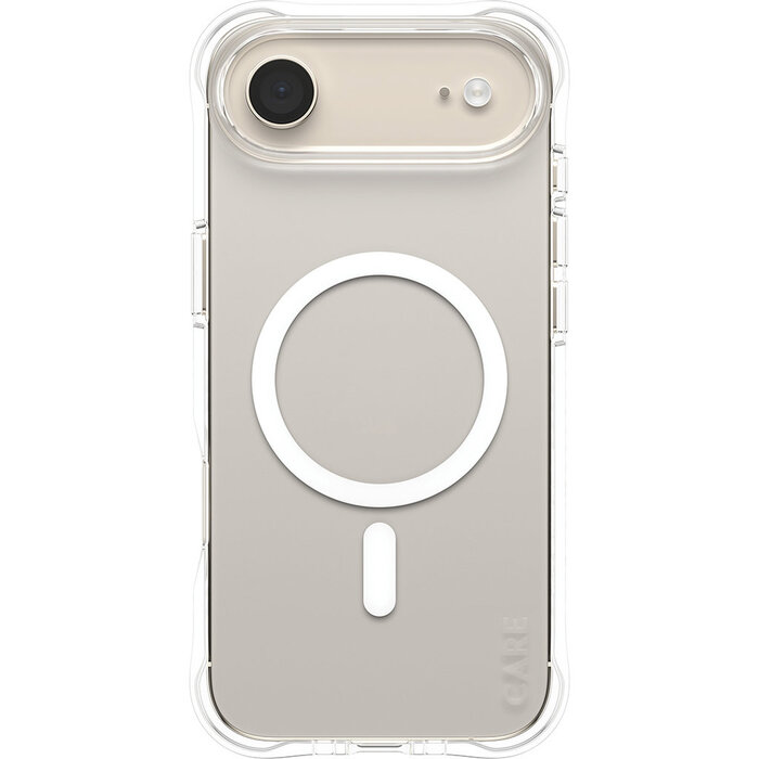 CARE by PanzerGlass PanzerGlass CARE Samba MagSafe Hoesje voor iPhone Air - Transparant