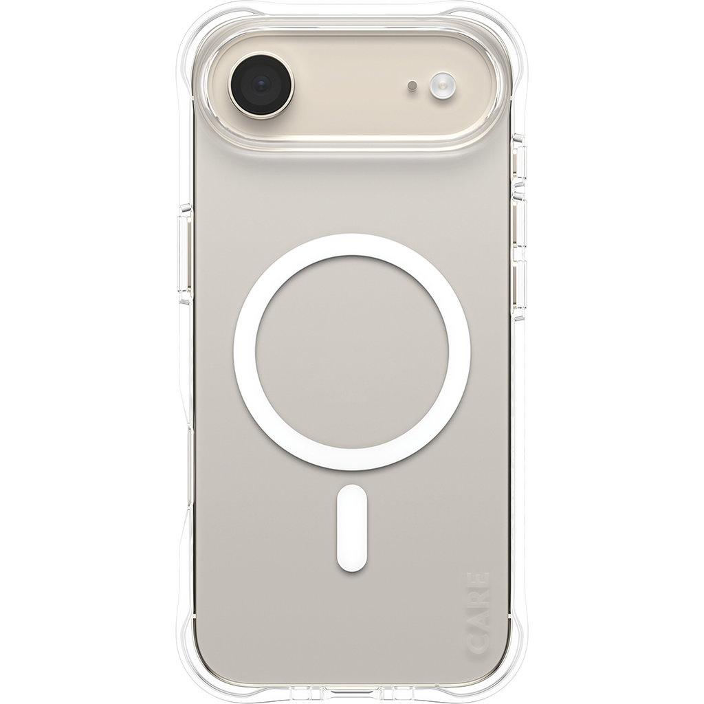 CARE by PanzerGlass PanzerGlass CARE Samba MagSafe Hoesje voor iPhone Air - Transparant