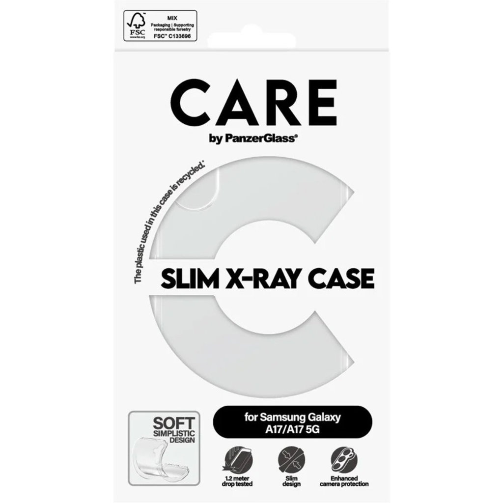 CARE by PanzerGlass CARE by PanzerGlass Fashionable Case Transp. X-Ray Soft Basic Samsung Galaxy A17/A17 5G, foto 3 van 4