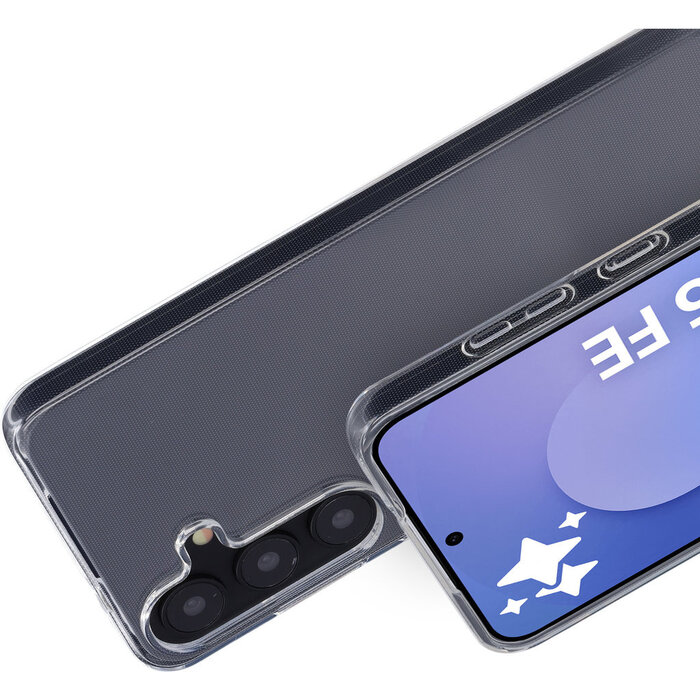 Mobiparts Mobiparts Classic TPU Case voor Samsung Galaxy S25 FE - Transparant