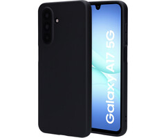Mobiparts Mobiparts Silicone Cover voor Samsung Galaxy A17 - Zwart