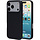 Mobiparts Silicone Cover voor Apple iPhone 17 Pro - Zwart