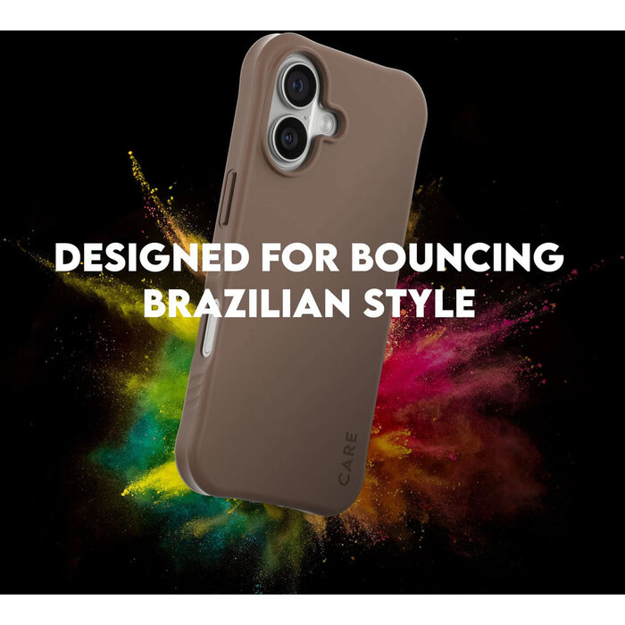 CARE by PanzerGlass CARE by PanzerGlass Fashionable Case Samba Espresso MagSafe iPhone 17