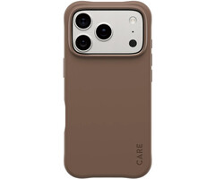 CARE by PanzerGlass CARE by PanzerGlass Samba MagSafe Hoesje iPhone 17 Pro - Espresso