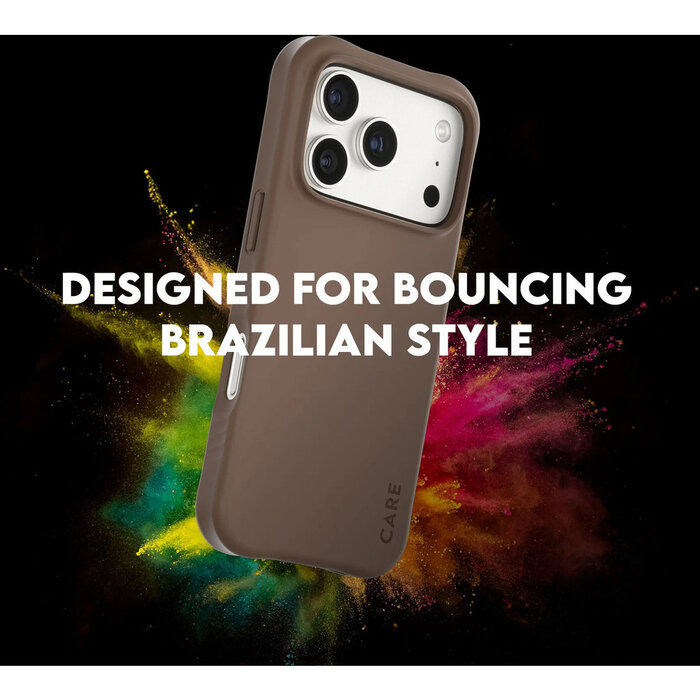 CARE by PanzerGlass CARE by PanzerGlass iPhone 17 Pro Hoesje - MagSafe - Samba Espresso