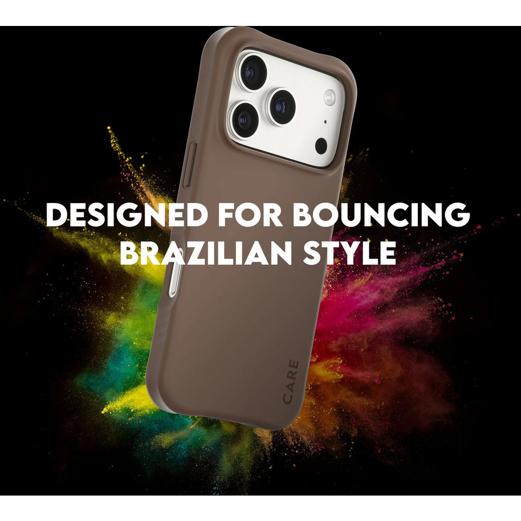 CARE by PanzerGlass CARE by PanzerGlass iPhone 17 Pro Hoesje - MagSafe - Samba Espresso