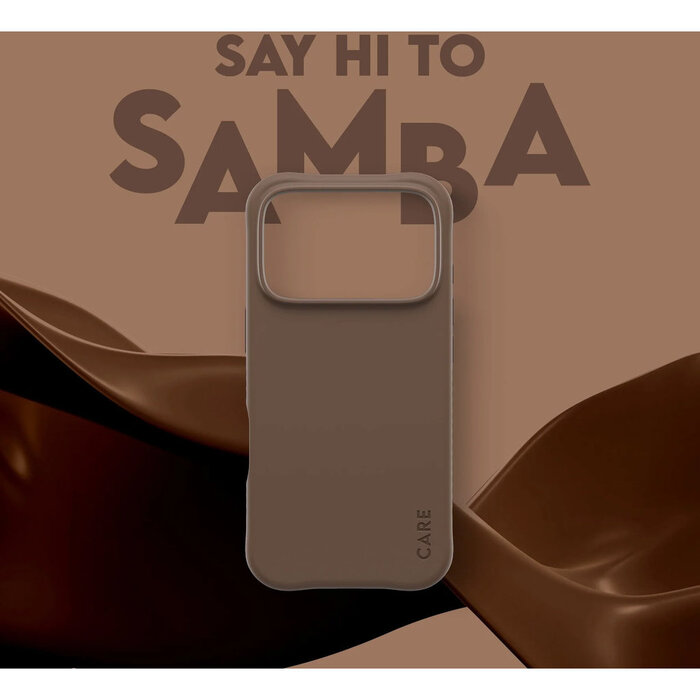 CARE by PanzerGlass CARE by PanzerGlass Fashionable Case Samba Espresso MagSafe iPhone 17 Pro
