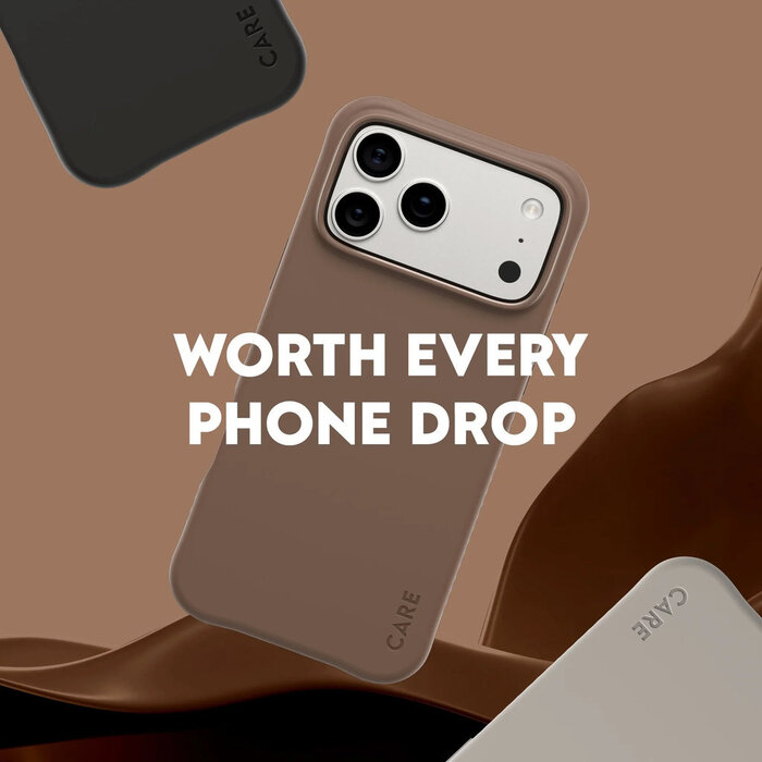 CARE by PanzerGlass CARE by PanzerGlass Fashionable Case Samba Espresso MagSafe iPhone 17 Pro Max