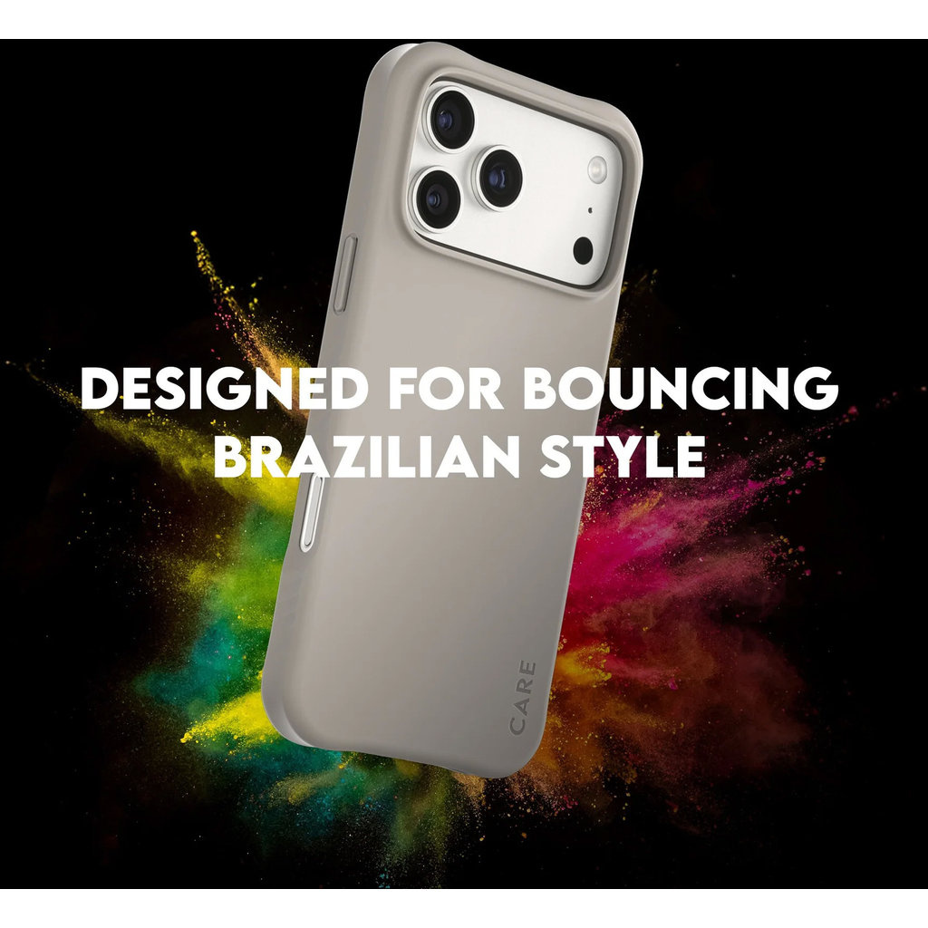 CARE by PanzerGlass CARE by PanzerGlass Fashionable Case Samba Vanilla MagSafe iPhone 17 Pro Max, foto 3 van 5
