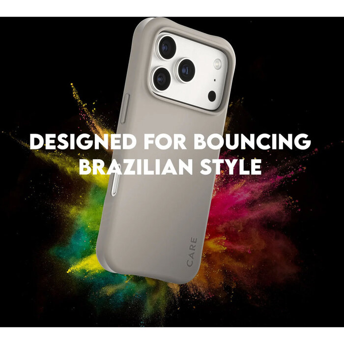 CARE by PanzerGlass CARE by PanzerGlass Fashionable Case Samba Vanilla MagSafe iPhone 17 Pro