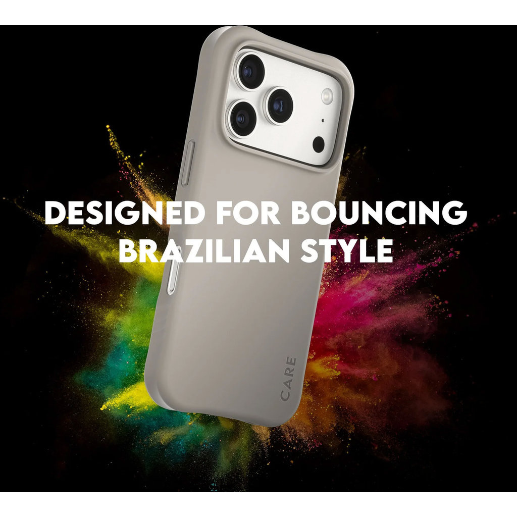 CARE by PanzerGlass CARE by PanzerGlass Fashionable Case iPhone 17 Pro - Vanilla MagSafe, foto 3 van 5