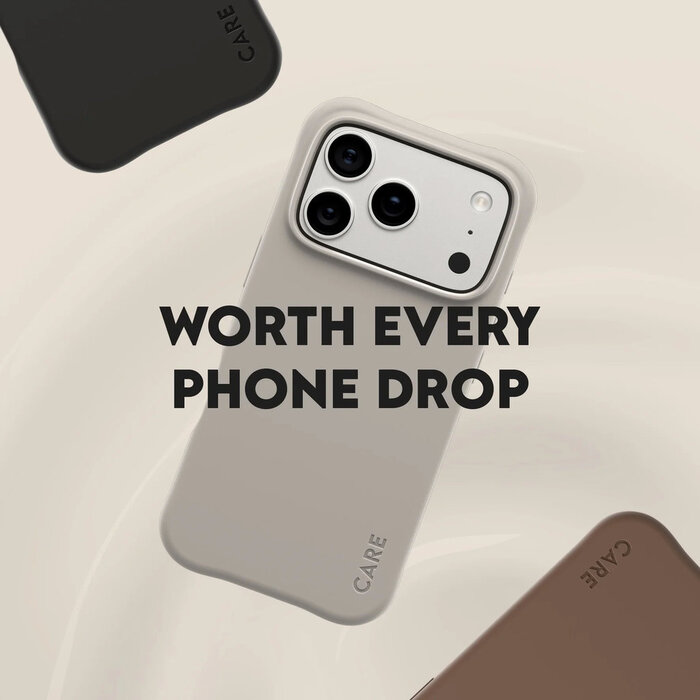 CARE by PanzerGlass CARE by PanzerGlass Fashionable Case Samba Vanilla MagSafe iPhone 17 Pro