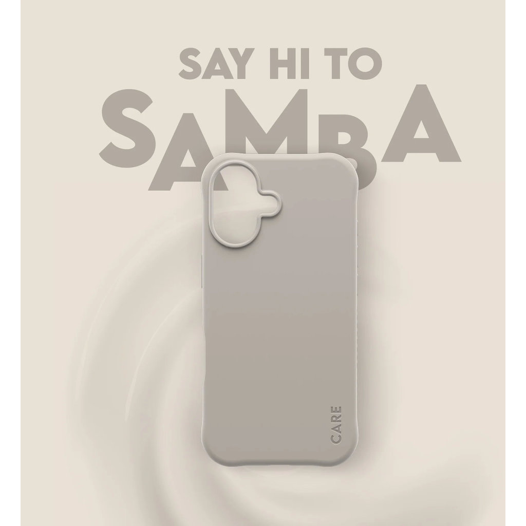 CARE by PanzerGlass CARE by PanzerGlass Fashionable Case Samba Vanilla MagSafe iPhone 17, foto 2 van 5
