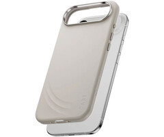 CARE by PanzerGlass PanzerGlass CARE MagSafe Case voor iPhone - Vanilla - Valbestendig Hoesje