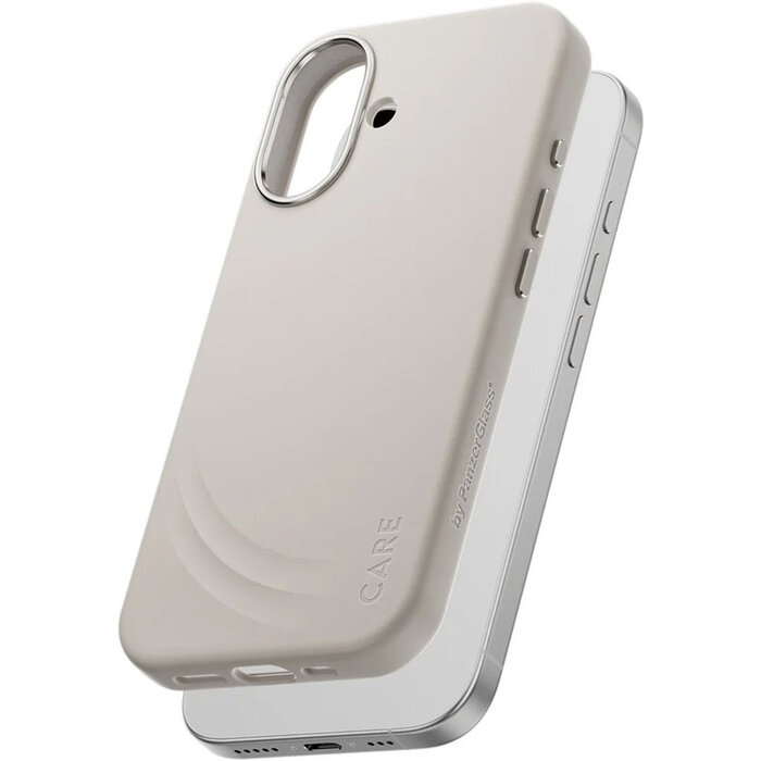 CARE by PanzerGlass CARE by PanzerGlass FLOW MagSafe Case voor iPhone 17 - Vanilla