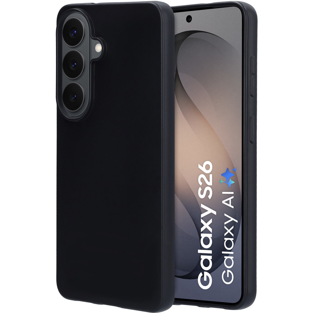 Mobiparts Mobiparts Classic TPU Case voor Samsung Galaxy S26 - Mat Zwart