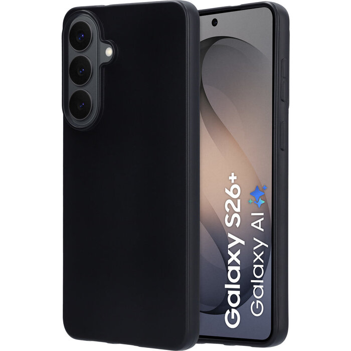 Mobiparts Mobiparts Classic TPU Case voor Samsung Galaxy S26 Plus - Mat Zwart