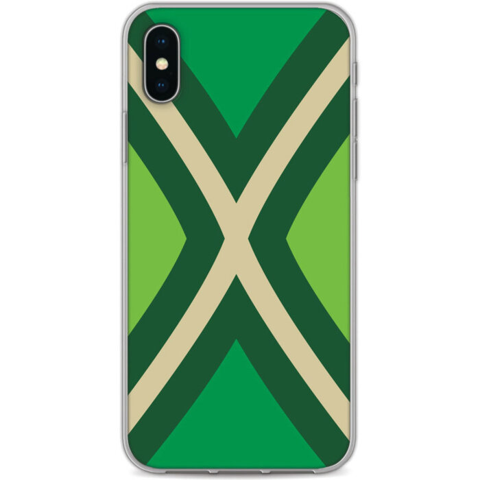 Achterhoekse vlag Casetastic Softcover Apple iPhone X / XS - Achterhoekse vlag