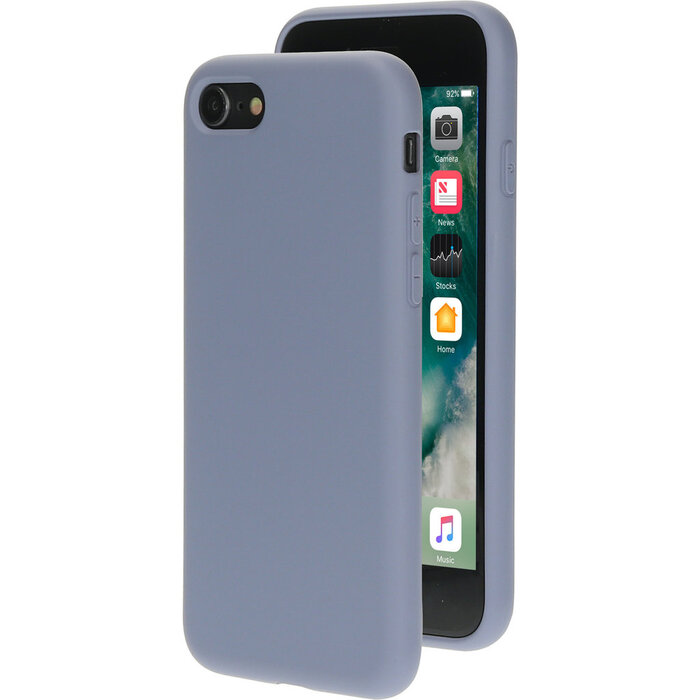 Mobiparts Mobiparts Siliconen Cover voor iPhone 7 / 8 / SE (2020/2022) - Royal Grey