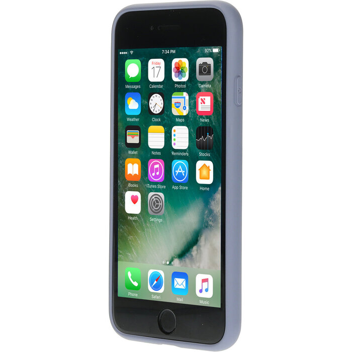 Mobiparts Mobiparts Siliconen Cover voor iPhone 7 / 8 / SE (2020/2022) - Royal Grey
