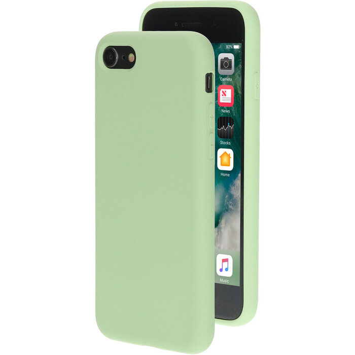 Mobiparts Mobiparts Siliconen Hoesje voor iPhone 7/8/SE (2020/2022) - Pistache Green