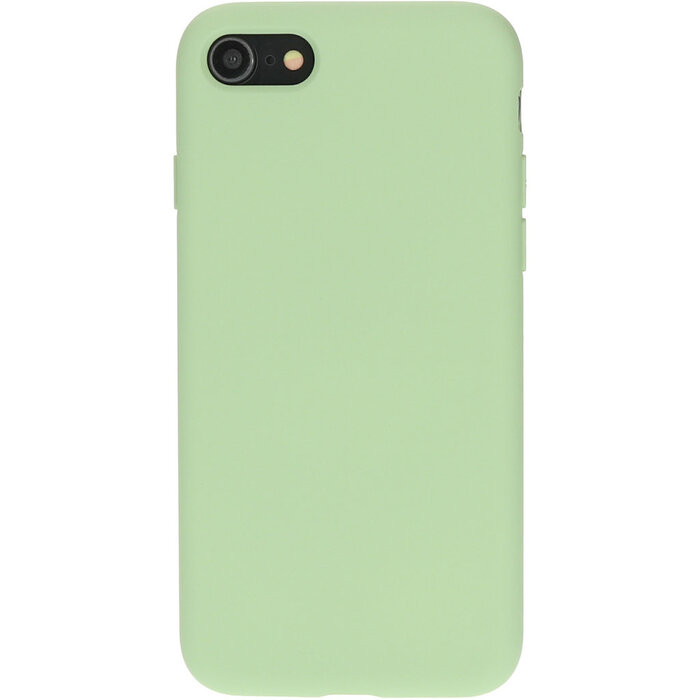 Mobiparts Mobiparts Siliconen Hoesje voor iPhone 7/8/SE (2020/2022) - Pistache Green