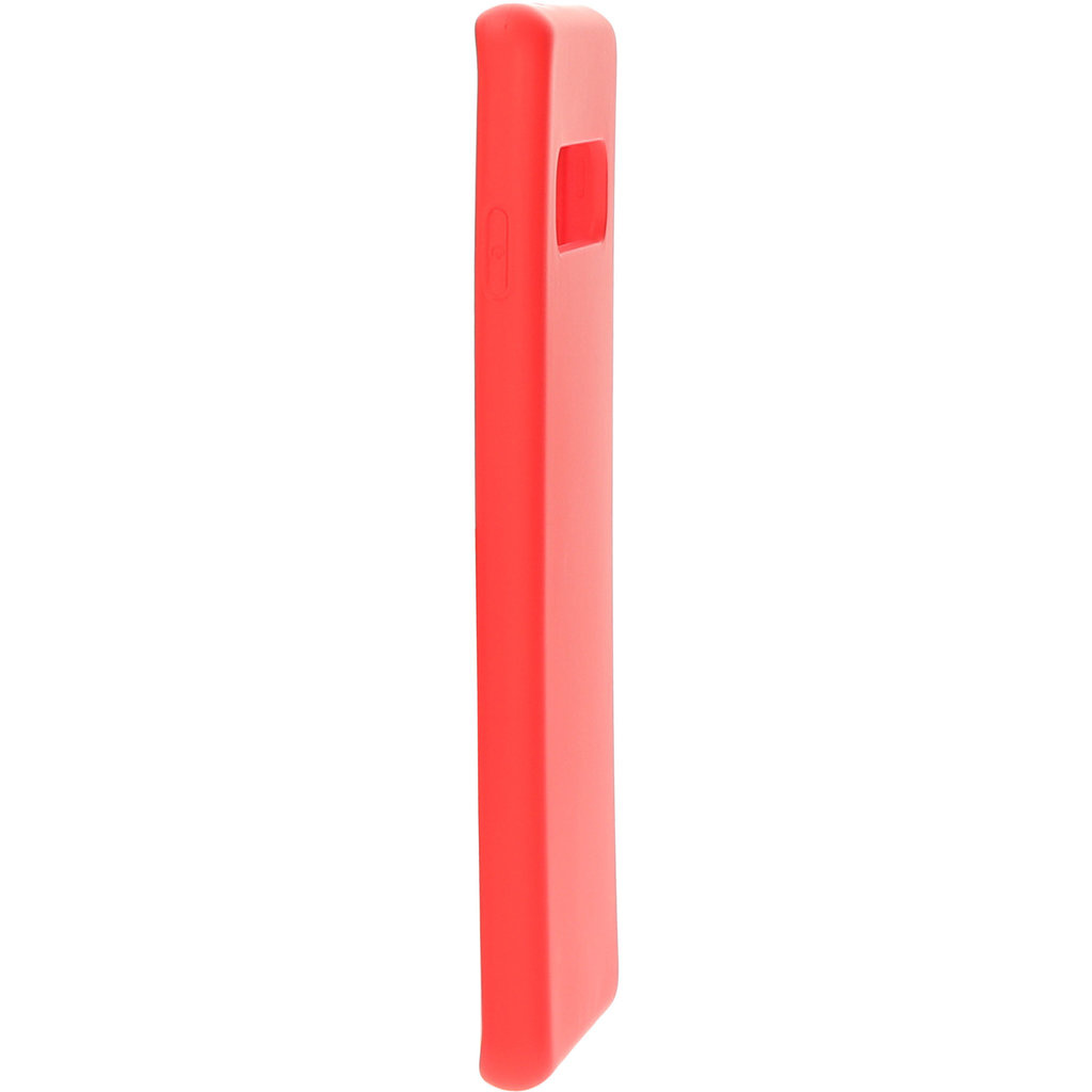 Mobiparts Mobiparts Siliconen Cover voor Samsung Galaxy S10 - Scarlet Red