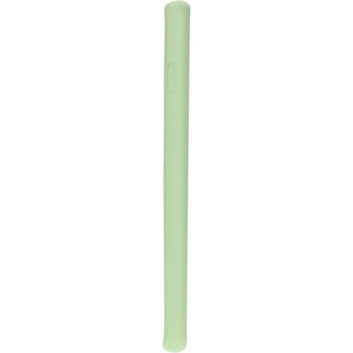 Mobiparts Mobiparts Siliconen Cover voor Samsung Galaxy S10 - Pistache Groen